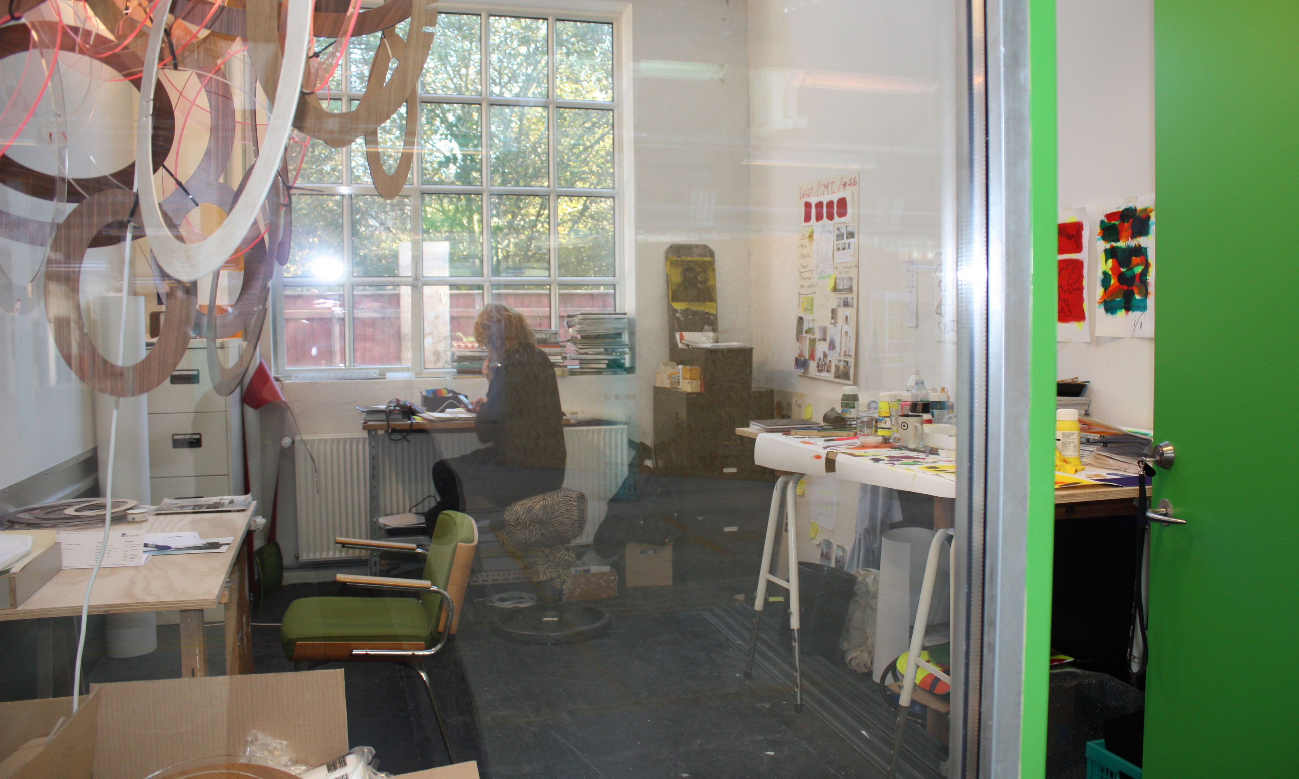 Lukket studio i Spinderihallerne